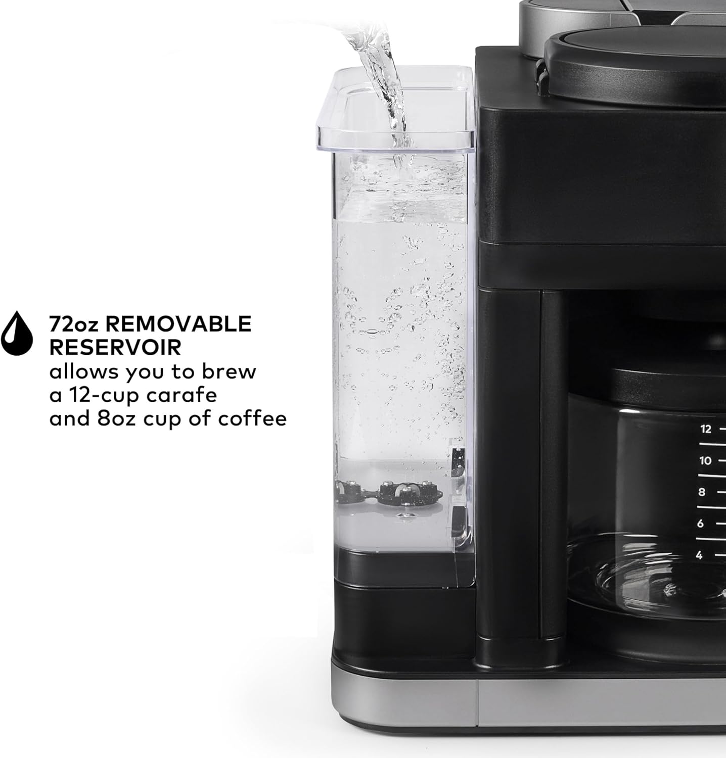 Hot & Iced Single Serve & Carafe Coffee Maker